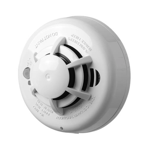 					0-500324 < > Détecteur De Fumée Co2 Et De Chaleur Radio Visonic Powermaster Smd-429 Pg2 Blanc</>