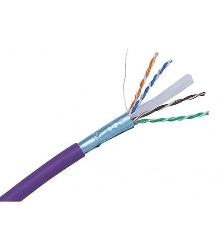 					001-004-004-15 CABLE RESEAU 6 FTP Eca LSZH 305m Violet