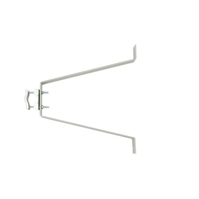 					001866 < > PAIRE DE FIXATIONS MURALES SANS CONTREPLAQUE / TIGE FIL</>