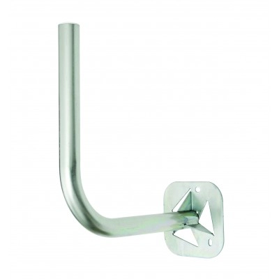 					001940 < > BRAS COUDE AVEC PLAQUE DIAM 40 GALVA</>