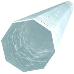 					001FR0119 < > TUBE EN ACIER POUR MOTORISATION DE VOLETS ROULANTS</>