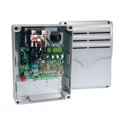 002ZL180 <div itemprop="description"> ARMOIRE DE COMMANDE POUR PORTAILS + 2 VANTAUX AVEC DECODAGE</div>