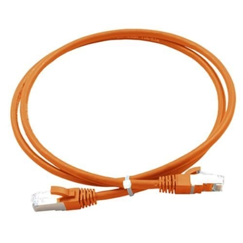 					003-010-005-07 PATCH CORD DATA C6a SFTP RJ45 0.5m orang