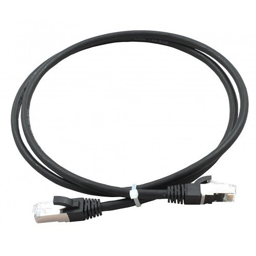 					003-010-005-09 PATCH CORD DATA C6a SFTP RJ45 0.5m black