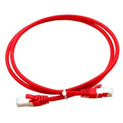 					003-010-010-05 PATCH CORD DATA C6a SFTP RJ45 1m red