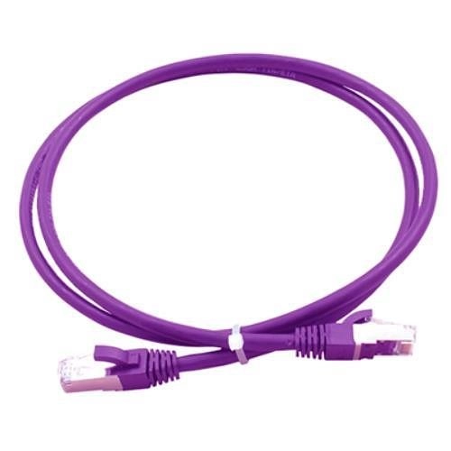 					003-010-010-08 PATCH CORD DATA C6a SFTP RJ45 1m purple