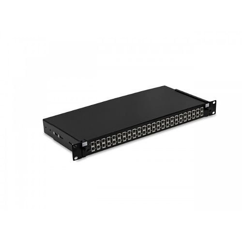 009-023-020-12 Singlemode 12xSC fibre patch panel black