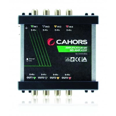 0145317R13 <div itemprop="description"> AMPLI QUATTRO MULTISWITCH 12A20DB - 9 ENTREES 9 SORTIES</div>