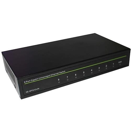 0E-8PGIGUN-EU <div itemprop="description">Commutateur Ethernet W Box 8 Ports - Gigabit Ethernet - 10/100/1000Base-T - 2 Couche supportée - Syst&egrave;me d`alimentation - Paire torsadée - À vi</div>