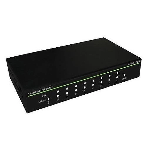 					0E-9P8POEGIG-EU < >Commutateur Ethernet W Box 9 Ports - Gigabit Ethernet - 10/100/1000Base-T - 2 Couche supportée - Syst&egrave;me d`alimentation - 130 W Budget PoE - Pa</>