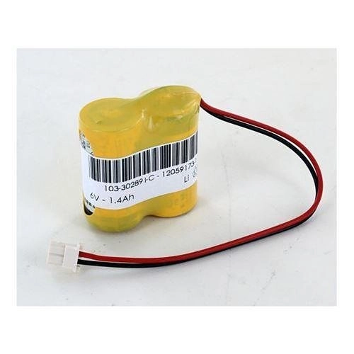 103-302891 <div itemprop="description"> Batterie Visonic - 1200 mAh - Lithium (Li) - 6 V DC</div>