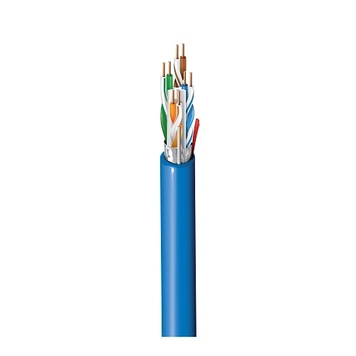 					10GXE00.06100 Belden 10GXE00.06100 23/4 10GX CAT6A Solid BC Enhanced Premise Horizontal Câble, 100m Reel, Blue
