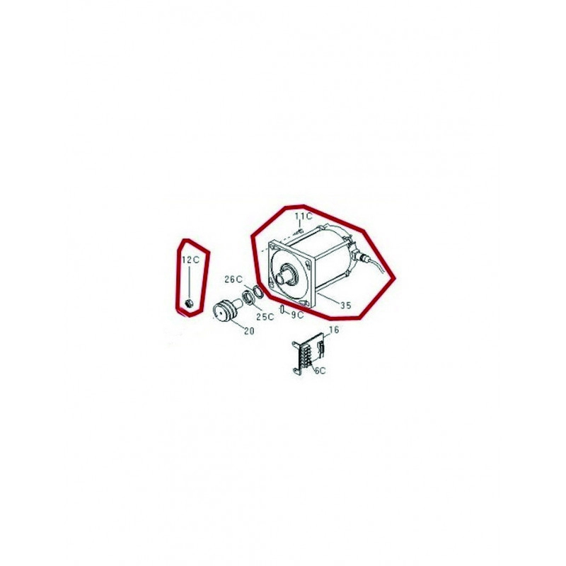 119RID095 <div itemprop="description"> GROUPE MOTEUR - F1024</div>