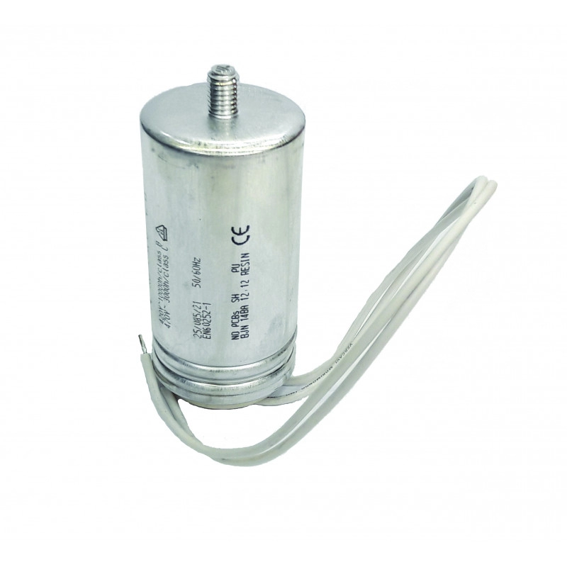 119RIR278 <div itemprop="description"> CONDENSATEUR 20 MF 450 V AVEC FILS ET VIS</div>