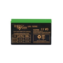 					12V12AHUXL BATTERIE ENERGY POWER UXL LONGUE LIFE 12V 12AH EN BAC V0