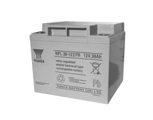 12V38AV0 Batterie 12V/38Ah, étanche, au plomb, V0                  