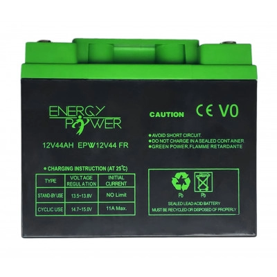 12V44AH <div itemprop="description"> BATTERIE ENERGY POWER 12V 44AH EN BAC V0</div>