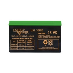 					12V7.2AHUXL BATTERIE ENERGY POWER UXL LONGUE LIFE 12V 7.2AH EN BAC V0