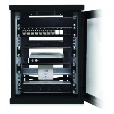 13P1553201 <div itemprop="description"> COFFRET 10P NOIR 8U+8RJ CAT6+8 CORDONS+DTI+4PC+ETAGERE</div>