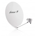 140264 Parabole fibre 80cm + lnb universelle 