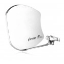 145015 Parabole fibre 70x90 bisat generation blanc 
