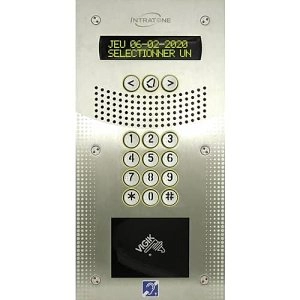 15-2830006 INTERCOM Intrabox Illimité Vidéo V4 inox