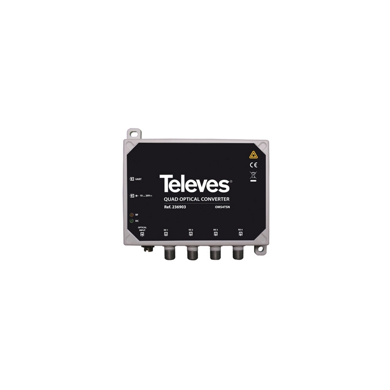 236903 <div itemprop="description"> CONVERTISSEUR OPTIQUE /RF QUAD FM/DAB/UHF-BIS</div>