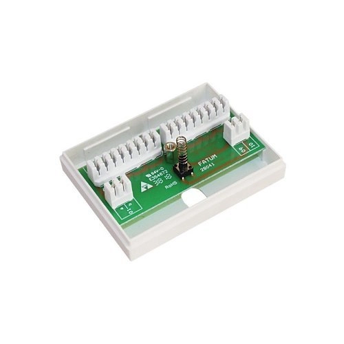 					28041.01 Alarmtech 28041.01 Série mini, boîte de distribution, 8 paires, LSA