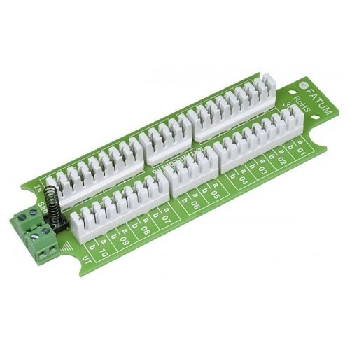 					3022.01 Alarmtech 3022.01 Module d`alarme protégé contre les manipulations, 10 paires, LSA / LSA