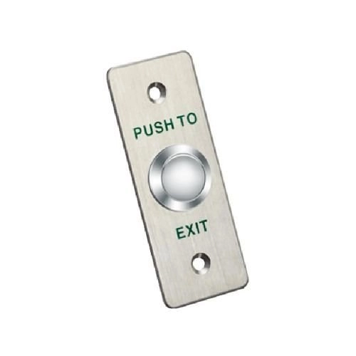 302900560 RTE BUTTON Slimline alloy metal, button