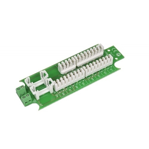 					3057.03 Alarmtech 3057.03 Module fusible pour 5 paires de conducteurs avec alimentation à fusibles