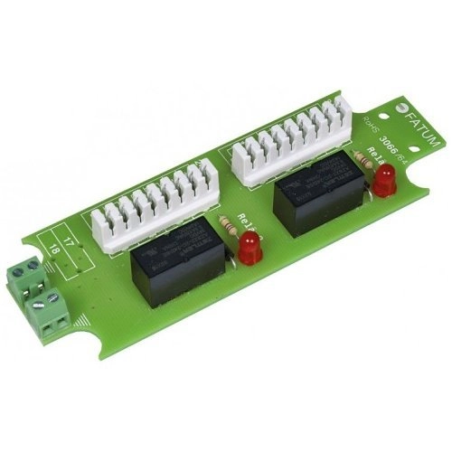 					3064.03 Alarmtech 3064.03 2-Module de relais, 24V DC, Vis