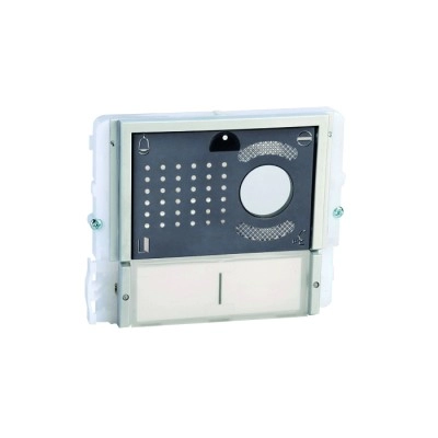 33412A <div itemprop="description"> MODULE AUDIO-VIDEO 2 BP COULEUR METAL IKALL</div>