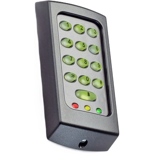 355-110-F <div itemprop="description"> Lecteur de carte/Dispositif d`acc&egrave;s clavier Paxton Access KP50 - Noir, Blanc - Porte - Proximité - 1 Porte(s) - 12 V DC - Support</div>