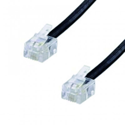 3912 <div itemprop="description"> CORDON RJ11 Male / Male - Haut-DEbit ADSL - Noir - 2m</div>