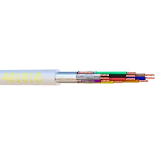 401010-B1 <div itemprop="description"> Câble de commande elbaC - pour Détecteur de fumée - 100 m - Fil Dénudé - Fil Dénudé - Blanc</div>