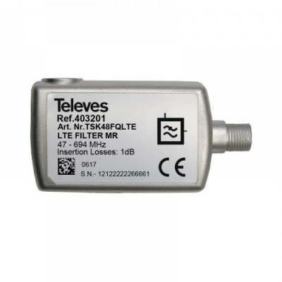 403201 <div itemprop="description"> FILTRE LTE MR `F` 47...694MHZ (C21-48)</div>