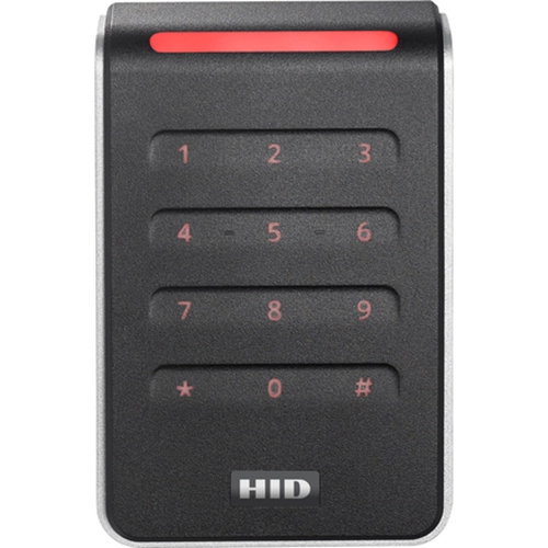 40KNKS-02-000000 <div itemprop="description">Lecteur de carte/Dispositif d`acc&egrave;s clavier HID Signo 40k - Noir, Argenté - Porte, Intérieur, Extérieur - Code clé, Proximité - 100 mm Plage de</div>