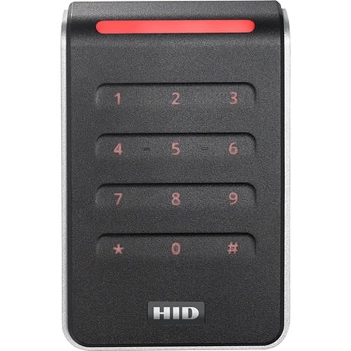 40KTKS-01-000000 <div itemprop="description">Lecteur de carte/Dispositif d`acc&egrave;s clavier HID Signo 40k - Noir, Argenté - Porte, Intérieur, Extérieur - Code clé, Proximité - 100 mm Plage de</div>