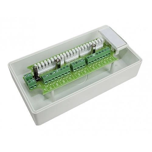 4101.2202 Alarmtech 4101.2202 Série de modules, boîtier d`alarme 10 paires, protégé contre les manipulations, LSA-Visage