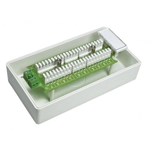 4101.3101 Alarmtech 4101.3101 Boîtier d`alarme avec 10 bornes connectées en parallèle