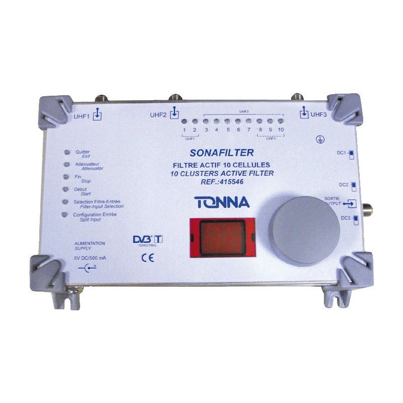 415546 <div itemprop="description"> SONAFILTER AGILE FILTRE 3 UHF 1S 10 CELLULES</div>