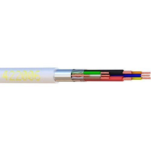 422006-B1 <div itemprop="description"> Câble de commande elbaC - pour Détecteur de fumée - 100 m - Fil Dénudé - Fil Dénudé - Blanc</div>