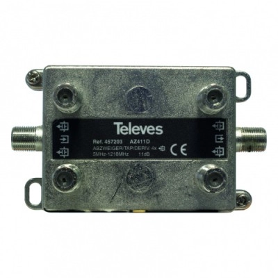 457203 <div itemprop="description"> DERIVATEUR 5-1000MHZ TYPE F 4DIR 11DB</div>