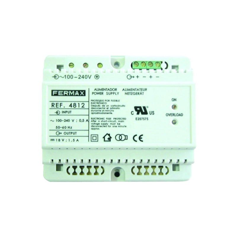4812 <div itemprop="description"> ALIMENTATION VIDEO 18Vdc/1.5A</div>