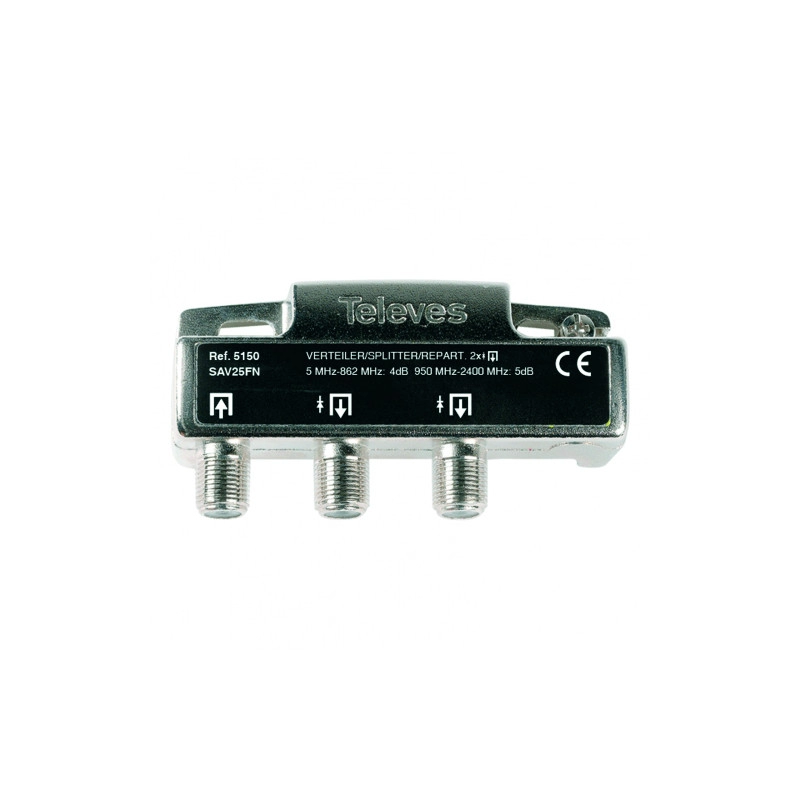 5150 <div itemprop="description"> REPARTITEUR F 2 DIRECTIONS 4/5DB 5-2400 MHZ</div>