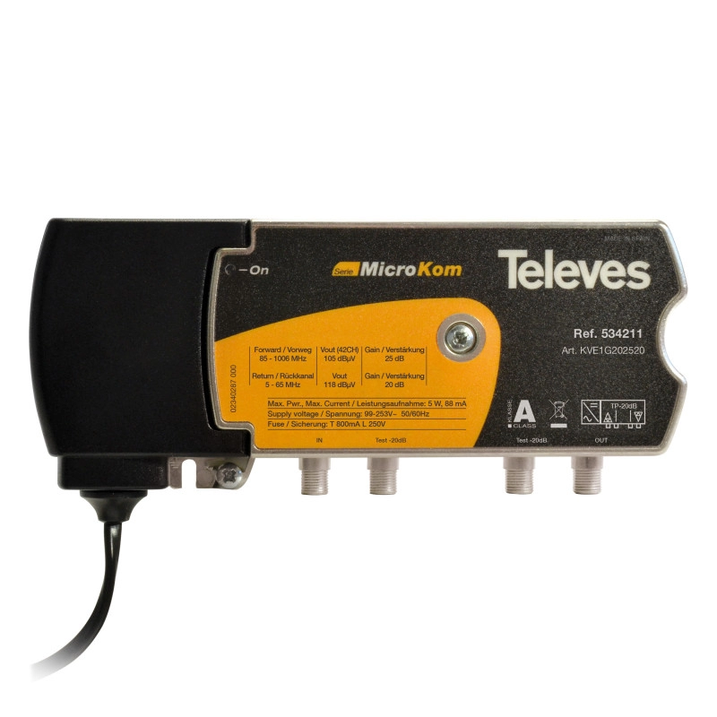 534211 <div itemprop="description"> AMPLI C3 MICROKOM 20DB NS 118DB VR5-65 ACTIVE</div>