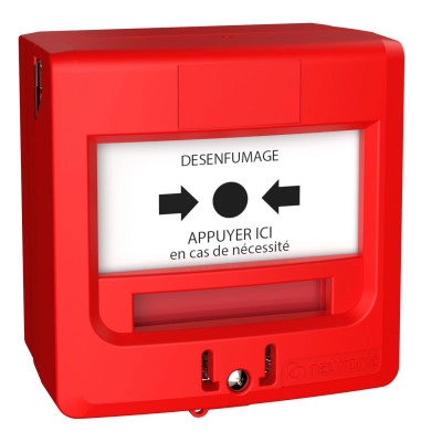 5710R2C DM ROUGE Désenfumage + CAPOT 1 contact
