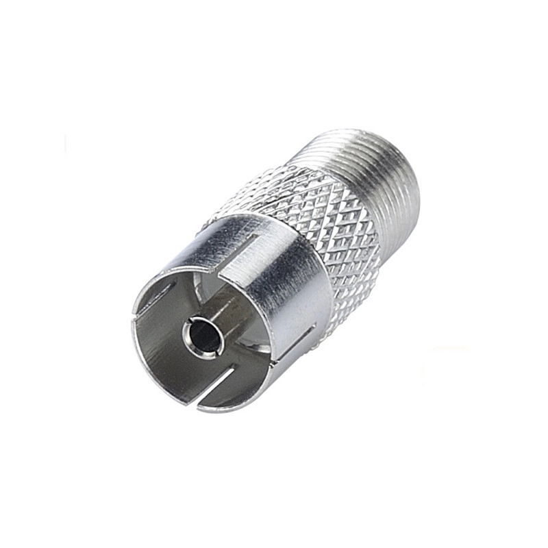 5743 <div itemprop="description"> ADAPATEUR `F` FEMELLE / TV 9.52MM FEMELLE</div>