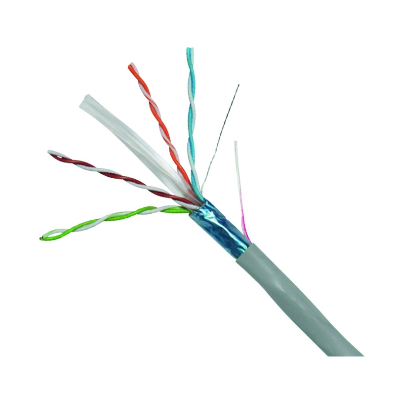 61B3RL <div itemprop="description">CABLE CAT6 F/UTP LSZH 1X4 PAIRES BOX DE 305M RIGIDE GRIS</div>